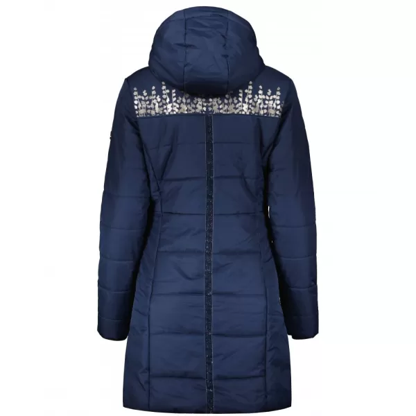  Dámsky kabát ALTISPORT BEVERLY TMAVO MODRÁ 