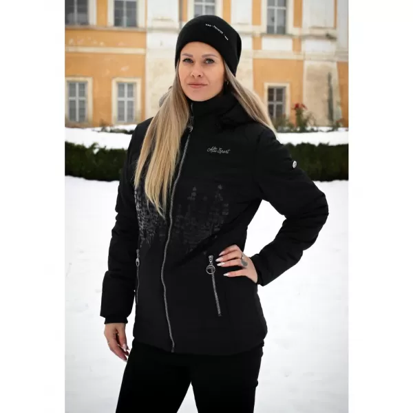  Dámska zimná bunda ALTISPORT BEATRICE ČIERNA 