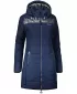 Dámsky kabát ALTISPORT BEVERLY TMAVO MODRÁ