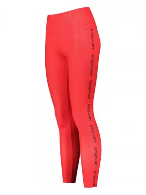 Dámske dlhé legíny premium ALTISPORT VOJ/ALW021LEG01 červená