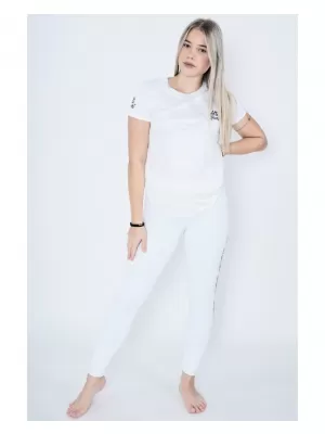 Dámske dlhé legíny premium ALTISPORT VOJ/ALW021LEG01 biela