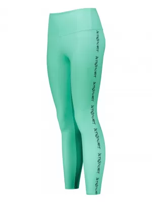 Dámske dlhé legíny premium ALTISPORT VOJ/ALW021LEG01 TYRKYSOVÁ