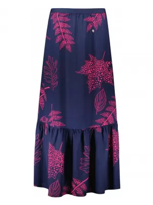 Dámska sukňa KIXMI SUMEY TMAVO modrá