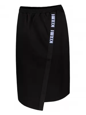 Dámska sukňa KIXMI SIBILA ČIERNA / MODRÁ