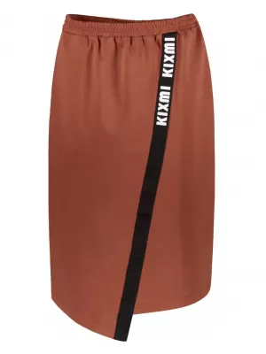 Dámska sukňa KIXMI SIBILA hnedá