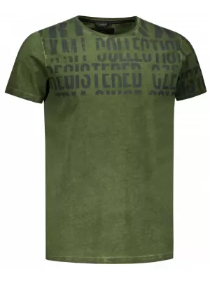 Pánske tričko KIXMI SENON MILITARY