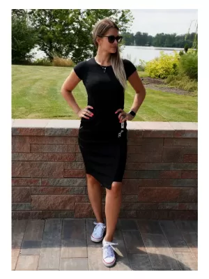 Dámska sukňa KIXMI SIBILA čierna