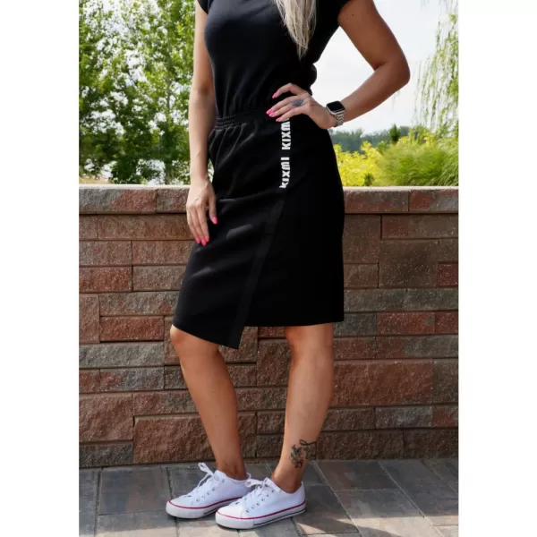  Dámska sukňa KIXMI SIBILA čierna 