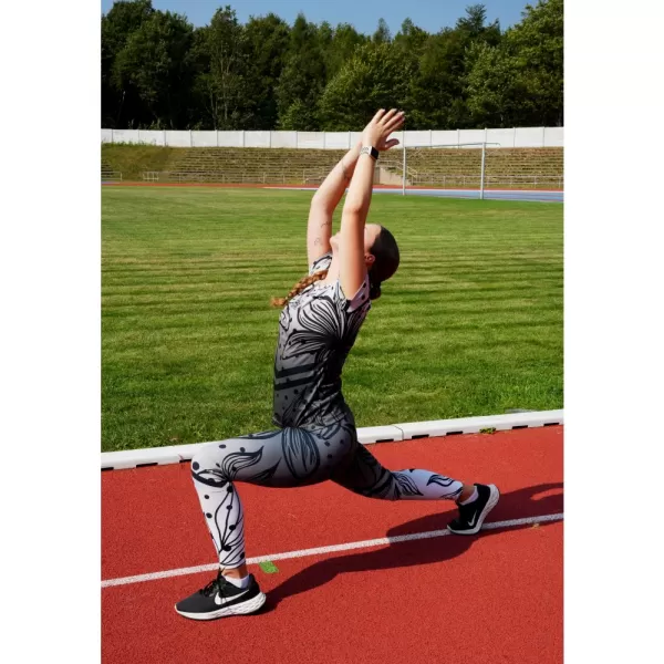  Dámske dlhé funkčné legíny premium ALTISPORT VOJ/ALW045LEG01 ČIERNOBIELA 