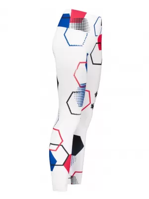Dámske dlhé funkčné legíny premium ALTISPORT VOJ/ALW036LEG01 HEXA biela