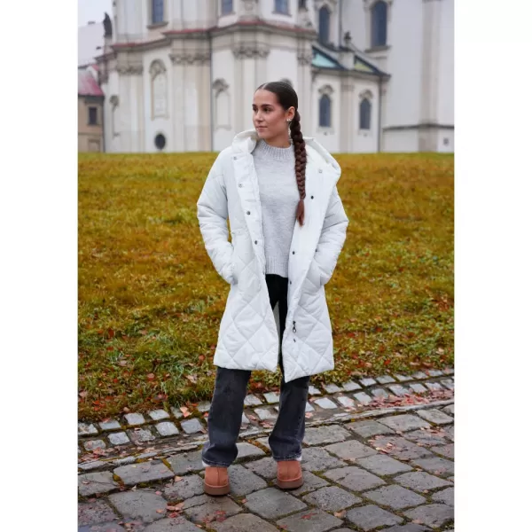  Dámsky kabát ALTISPORT DAMARIS SVETLO KRÉMOVÁ 