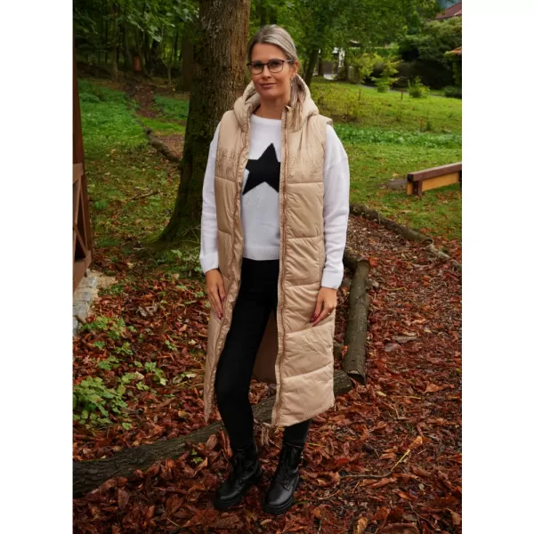  Dámska vesta ALTISPORT DARLA SVETLO béžová 