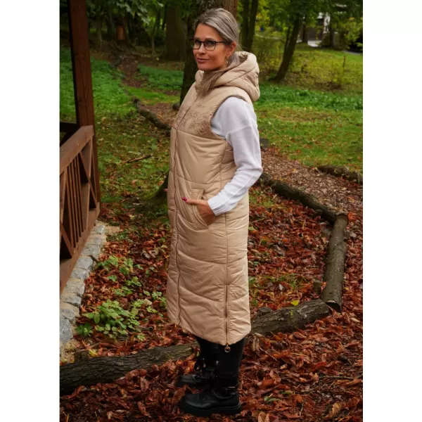  Dámska vesta ALTISPORT DARLA SVETLO béžová 