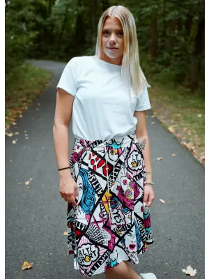 Dámska sukňa ALTISPORT ELIN RUŽOVÝ