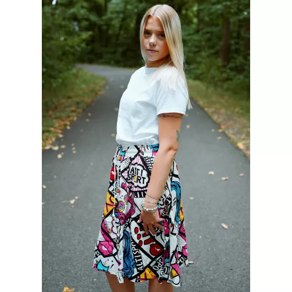  Dámska sukňa ALTISPORT ELIN RUŽOVÝ 