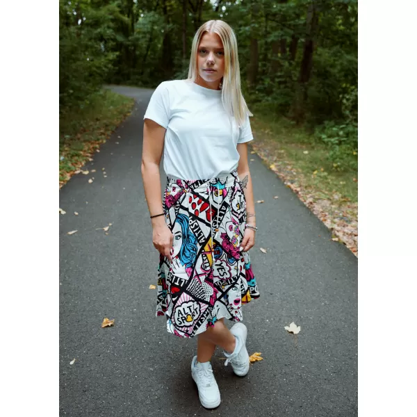  Dámska sukňa ALTISPORT ELIN RUŽOVÝ 