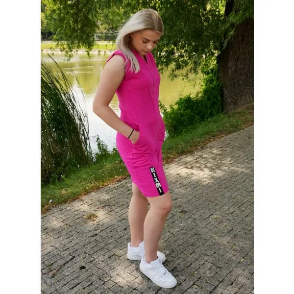  Šaty KIXMI UNEGA RUŽOVÝ 