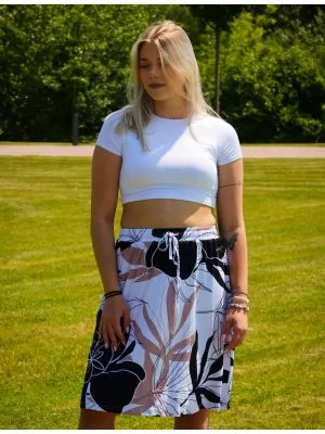 Dámska sukňa ALTISPORT EVETTE BIELY