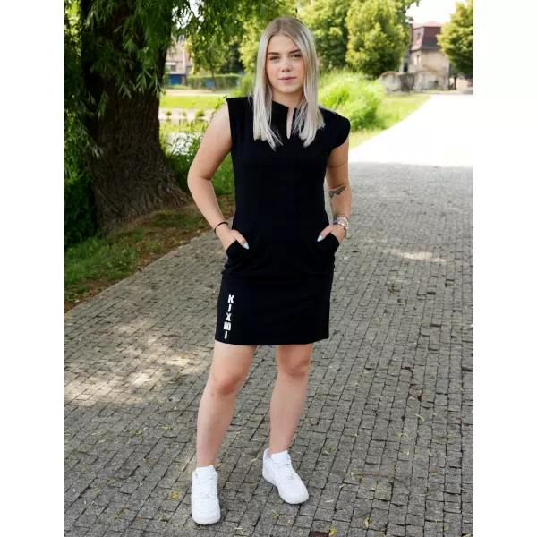  Šaty KIXMI UNEGA ČIERNY 