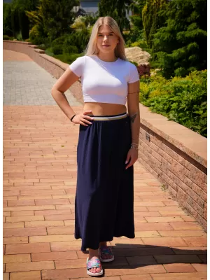 Dámska sukňa ALTISPORT ETTA TMAVO MODRÁ