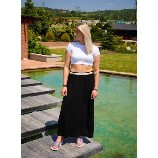  Dámska sukňa ALTISPORT ETTA ČIERNY 