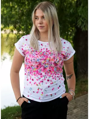 Tričko KIXMI UDIA BIELY