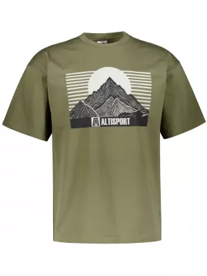 Tričko ALTISPORT ALM188812 KHAKI