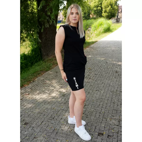 Šaty KIXMI UNEGA ČIERNY 
