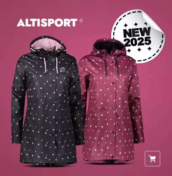 Dámska bunda ALTISPORT OWEDA LJCB628 ČIERNA